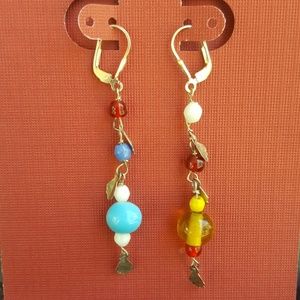 Glass Bead Sterling Earrings 5 for $25